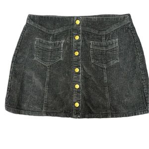 She + Sky | Medium Corduroy Mini Skirt